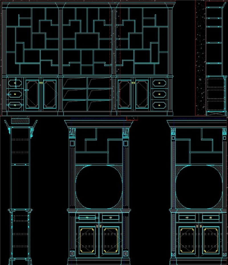 原创整理<a href=https://www.yitu.cn/sketchup/bogujia/index.html target=_blank class=infotextkey>博古架</a>素材CAD图库-版权<a href=https://www.yitu.cn/su/7381.html target=_blank class=infotextkey>可商用</a>