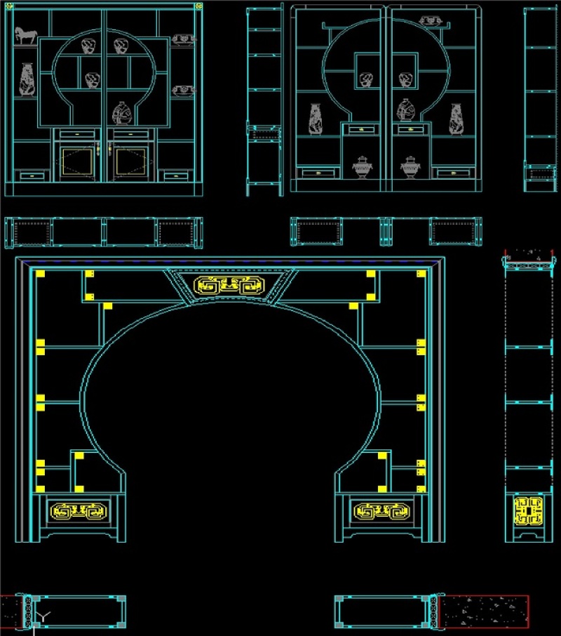 原创整理<a href=https://www.yitu.cn/sketchup/bogujia/index.html target=_blank class=infotextkey>博古架</a>素材CAD图库-版权<a href=https://www.yitu.cn/su/7381.html target=_blank class=infotextkey>可商用</a>