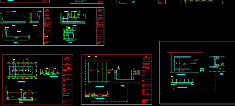 原创全套<a href=https://www.yitu.cn/sketchup/meirongmeifa/index.html target=_blank class=infotextkey>美容美发</a>CAD施工图-版权<a href=https://www.yitu.cn/su/7381.html target=_blank class=infotextkey>可商用</a>