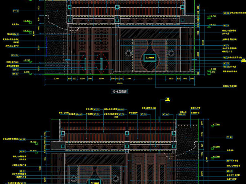 原创新中式<a href=https://www.yitu.cn/sketchup/canting/index.html target=_blank class=infotextkey><a href=https://www.yitu.cn/su/7825.html target=_blank class=infotextkey>餐厅</a></a>CAD<a href=https://www.yitu.cn/su/7941.html target=_blank class=infotextkey>装饰</a><a href=https://www.yitu.cn/su/5628.html target=_blank class=infotextkey>水</a>电施工图实景图