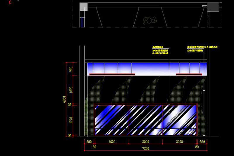 原创全套<a href=https://www.yitu.cn/sketchup/ertong/index.html target=_blank class=infotextkey>儿童</a>艺术培训中心CAD施工图效果图