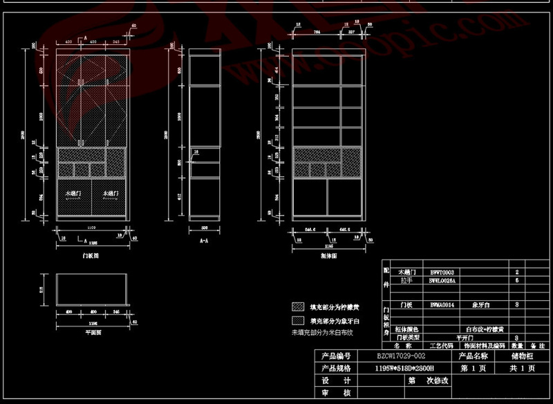 原创<a href=https://www.yitu.cn/su/7037.html target=_blank class=infotextkey>全屋定制</a>榻榻米柜类家具CAD带彩图-版权<a href=https://www.yitu.cn/su/7381.html target=_blank class=infotextkey>可商用</a>