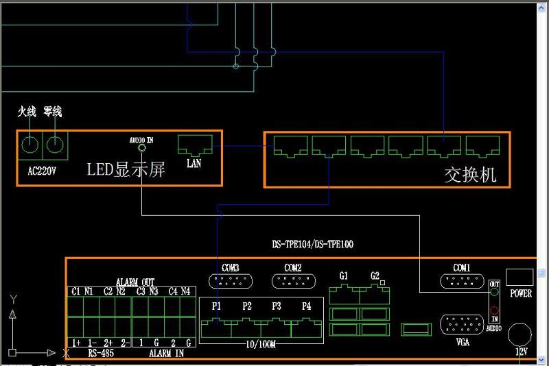 原创<a href=https://www.yitu.cn/sketchup/tingchechang/index.html target=_blank class=infotextkey><a href=https://www.yitu.cn/su/7668.html target=_blank class=infotextkey>停车场</a></a>车牌识别系统施工详图CAD弱电智能