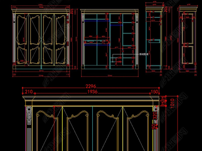 原创百款欧式<a href=https://www.yitu.cn/sketchup/diaohua/index.html target=_blank class=infotextkey>雕<a href=https://www.yitu.cn/sketchup/huayi/index.html target=_blank class=infotextkey>花</a></a>和实木<a href=https://www.yitu.cn/sketchup/yigui/index.html target=_blank class=infotextkey>衣柜</a>和<a href=https://www.yitu.cn/sketchup/xiegui/index.html target=_blank class=infotextkey>鞋柜</a>CAD图库-版权<a href=https://www.yitu.cn/su/7381.html target=_blank class=infotextkey>可商用</a>