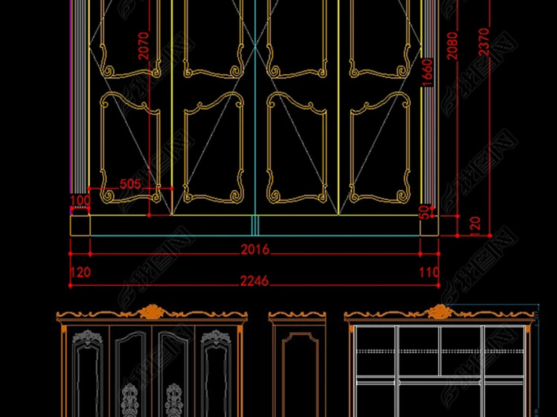 原创百款欧式<a href=https://www.yitu.cn/sketchup/diaohua/index.html target=_blank class=infotextkey>雕<a href=https://www.yitu.cn/sketchup/huayi/index.html target=_blank class=infotextkey>花</a></a>和实木<a href=https://www.yitu.cn/sketchup/yigui/index.html target=_blank class=infotextkey>衣柜</a>和<a href=https://www.yitu.cn/sketchup/xiegui/index.html target=_blank class=infotextkey>鞋柜</a>CAD图库-版权<a href=https://www.yitu.cn/su/7381.html target=_blank class=infotextkey>可商用</a>