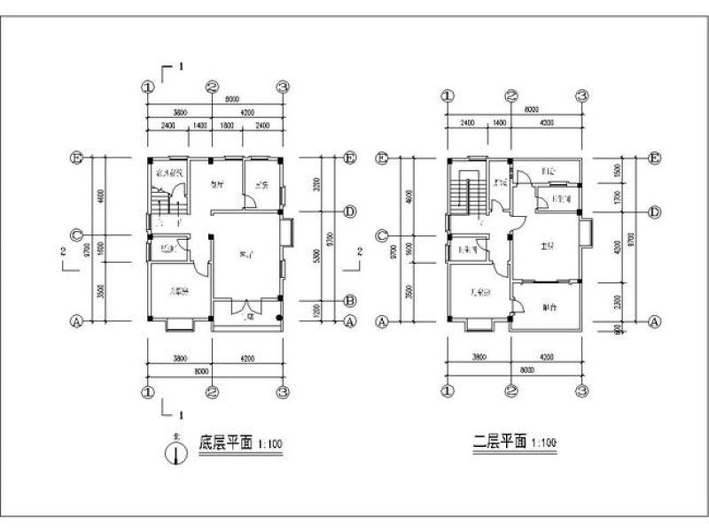 原创现代中式别墅cad建筑<a href=https://www.yitu.cn/su/7590.html target=_blank class=infotextkey>设计</a>图