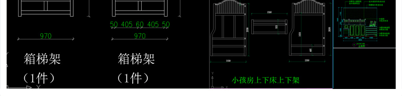 原创上下床<a href=https://www.yitu.cn/su/7106.html target=_blank class=infotextkey>高低床</a><a href=https://www.yitu.cn/sketchup/ertong/index.html target=_blank class=infotextkey>儿童</a>床CAD图库-版权<a href=https://www.yitu.cn/su/7381.html target=_blank class=infotextkey>可商用</a>