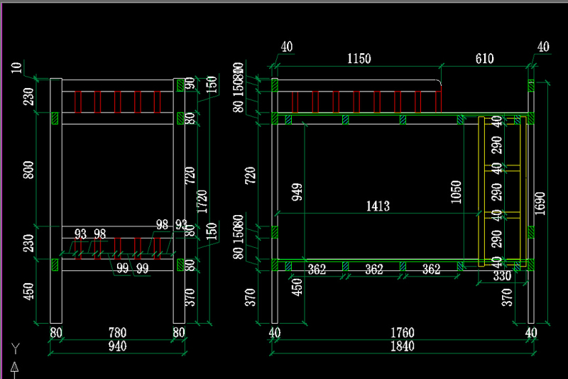 原创上下床<a href=https://www.yitu.cn/su/7106.html target=_blank class=infotextkey>高低床</a><a href=https://www.yitu.cn/sketchup/ertong/index.html target=_blank class=infotextkey>儿童</a>床CAD图库-版权<a href=https://www.yitu.cn/su/7381.html target=_blank class=infotextkey>可商用</a>