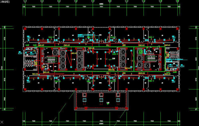 原创CAD<a href=https://www.yitu.cn/su/7515.html target=_blank class=infotextkey>商业建筑</a>办公大<a href=https://www.yitu.cn/su/8159.html target=_blank class=infotextkey>楼</a>电路施工图-版权<a href=https://www.yitu.cn/su/7381.html target=_blank class=infotextkey>可商用</a>