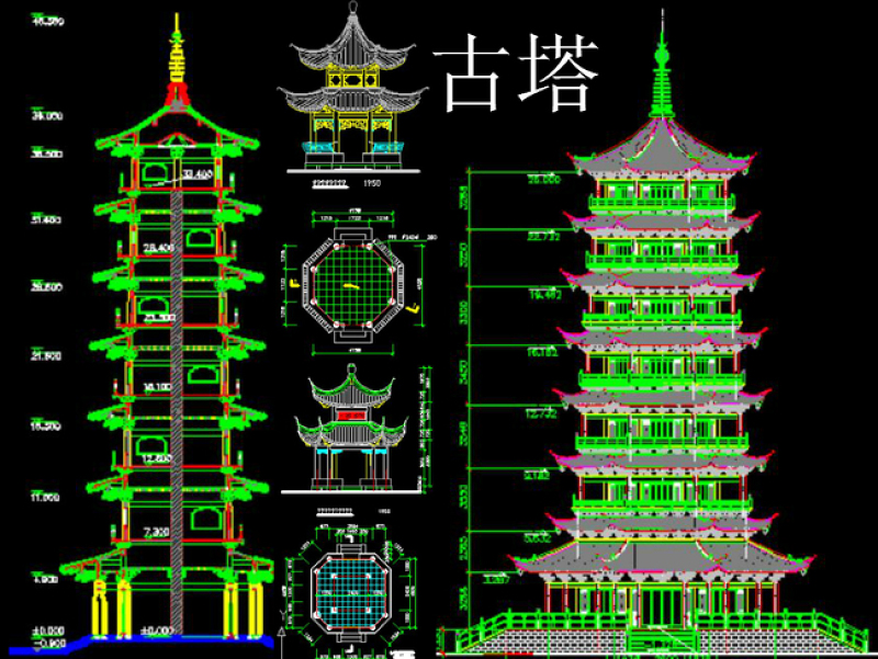 原创全套中式古建筑cad<a href=https://www.yitu.cn/su/7590.html target=_blank class=infotextkey>设计</a>图-版权<a href=https://www.yitu.cn/su/7381.html target=_blank class=infotextkey>可商用</a>