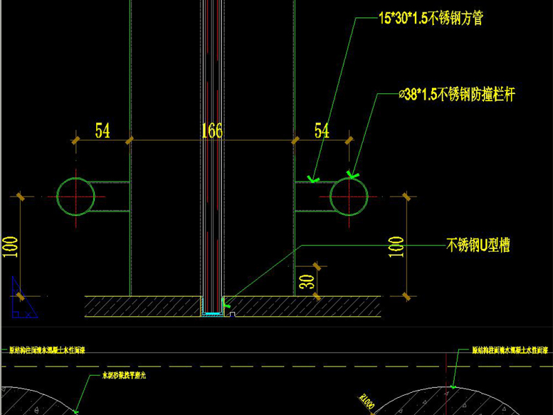 原创不锈钢<a href=https://www.yitu.cn/su/7667.html target=_blank class=infotextkey>玻璃隔断</a>节点图及开启门CAD-版权<a href=https://www.yitu.cn/su/7381.html target=_blank class=infotextkey>可商用</a>