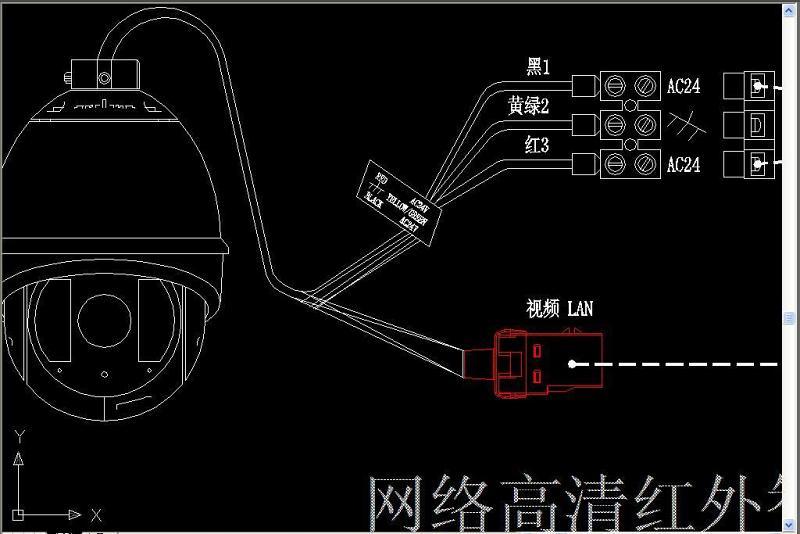 原创视频<a href=https://www.yitu.cn/su/7472.html target=_blank class=infotextkey>监控</a>CAD接线图