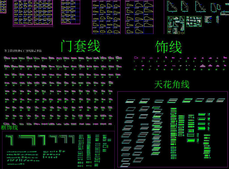 原创中式欧式现代室<a href=https://www.yitu.cn/su/7634.html target=_blank class=infotextkey>内装</a>饰<a href=https://www.yitu.cn/su/7590.html target=_blank class=infotextkey>设计</a>CAD图库