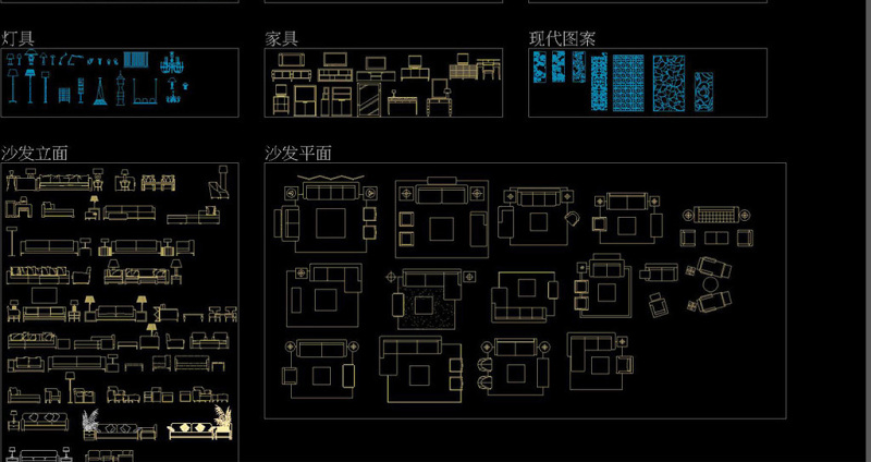 原创中式欧式现代室<a href=https://www.yitu.cn/su/7634.html target=_blank class=infotextkey>内装</a>饰<a href=https://www.yitu.cn/su/7590.html target=_blank class=infotextkey>设计</a>CAD图库