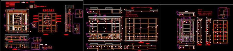 原创CAD<a href=https://www.yitu.cn/sketchup/yigui/index.html target=_blank class=infotextkey>衣柜</a><a href=https://www.yitu.cn/sketchup/jiugui/index.html target=_blank class=infotextkey><a href=https://www.yitu.cn/su/7976.html target=_blank class=infotextkey>酒柜</a></a>施工<a href=https://www.yitu.cn/su/7937.html target=_blank class=infotextkey>图纸</a>立面图<a href=https://www.yitu.cn/sketchup/bogujia/index.html target=_blank class=infotextkey>博古架</a>柜子图