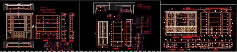 原创CAD<a href=https://www.yitu.cn/sketchup/yigui/index.html target=_blank class=infotextkey>衣柜</a><a href=https://www.yitu.cn/sketchup/jiugui/index.html target=_blank class=infotextkey><a href=https://www.yitu.cn/su/7976.html target=_blank class=infotextkey>酒柜</a></a>施工<a href=https://www.yitu.cn/su/7937.html target=_blank class=infotextkey>图纸</a>立面图<a href=https://www.yitu.cn/sketchup/bogujia/index.html target=_blank class=infotextkey>博古架</a>柜子图