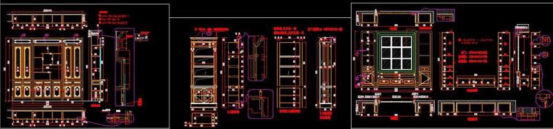 原创CAD<a href=https://www.yitu.cn/sketchup/yigui/index.html target=_blank class=infotextkey>衣柜</a><a href=https://www.yitu.cn/sketchup/jiugui/index.html target=_blank class=infotextkey><a href=https://www.yitu.cn/su/7976.html target=_blank class=infotextkey>酒柜</a></a>施工<a href=https://www.yitu.cn/su/7937.html target=_blank class=infotextkey>图纸</a>立面图<a href=https://www.yitu.cn/sketchup/bogujia/index.html target=_blank class=infotextkey>博古架</a>柜子图