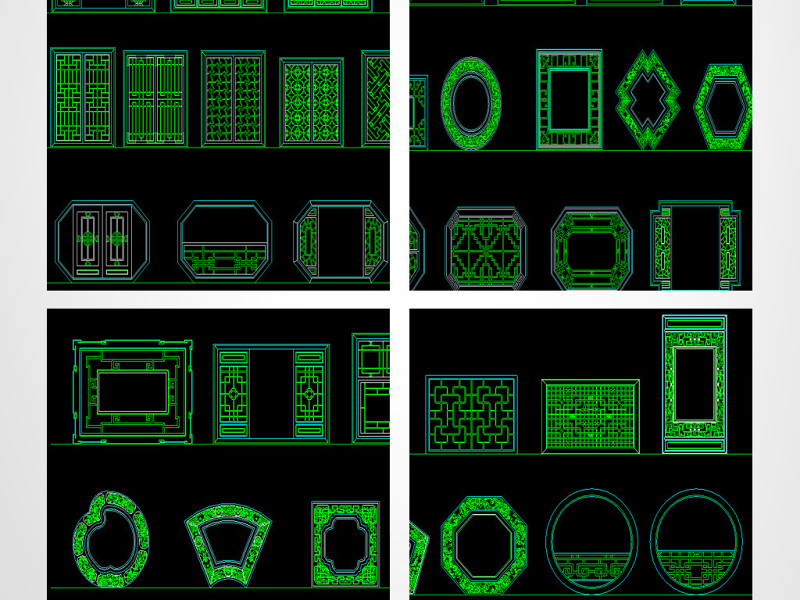 原创中式<a href=https://www.yitu.cn/sketchup/chuang/index.html target=_blank class=infotextkey>窗</a>户CAD<a href=https://www.yitu.cn/su/7590.html target=_blank class=infotextkey>设计</a>图-版权<a href=https://www.yitu.cn/su/7381.html target=_blank class=infotextkey>可商用</a>