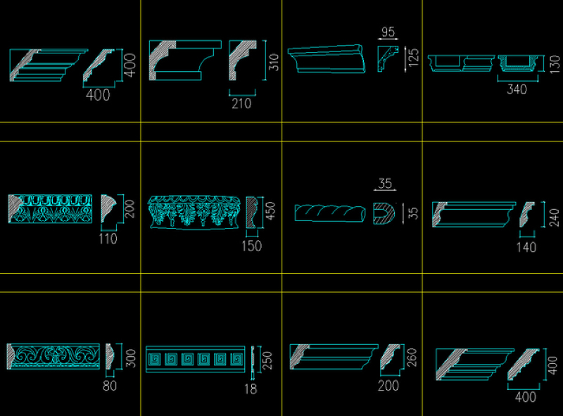 原创cad<a href=https://www.yitu.cn/sketchup/shigaoxian/index.html target=_blank class=infotextkey><a href=https://www.yitu.cn/su/6979.html target=_blank class=infotextkey>石</a>膏线</a>条下载-版权<a href=https://www.yitu.cn/su/7381.html target=_blank class=infotextkey>可商用</a>