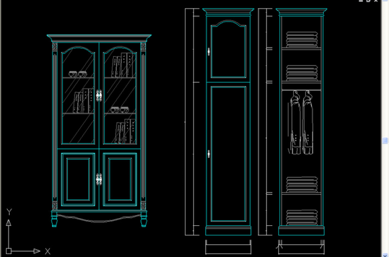 原创欧式<a href=https://www.yitu.cn/sketchup/yigui/index.html target=_blank class=infotextkey>衣柜</a>、<a href=https://www.yitu.cn/sketchup/shugui/index.html target=_blank class=infotextkey>书柜</a>cad<a href=https://www.yitu.cn/su/7937.html target=_blank class=infotextkey>图纸</a>