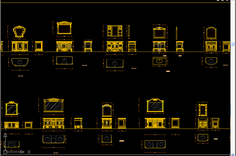 原创欧式<a href=https://www.yitu.cn/sketchup/weiyu/index.html target=_blank class=infotextkey><a href=https://www.yitu.cn/su/7646.html target=_blank class=infotextkey>卫浴</a></a>柜CAD-版权<a href=https://www.yitu.cn/su/7381.html target=_blank class=infotextkey>可商用</a>