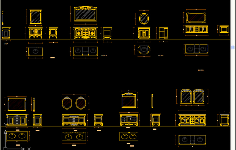 原创欧式<a href=https://www.yitu.cn/sketchup/weiyu/index.html target=_blank class=infotextkey><a href=https://www.yitu.cn/su/7646.html target=_blank class=infotextkey>卫浴</a></a>柜CAD-版权<a href=https://www.yitu.cn/su/7381.html target=_blank class=infotextkey>可商用</a>