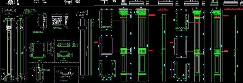 原创<a href=https://www.yitu.cn/sketchup/luomazhu/index.html target=_blank class=infotextkey>罗<a href=https://www.yitu.cn/su/8021.html target=_blank class=infotextkey>马</a>柱</a>CAD图库