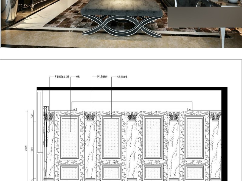 原创欧式风格<a href=https://www.yitu.cn/sketchup/keting/index.html target=_blank class=infotextkey><a href=https://www.yitu.cn/su/6863.html target=_blank class=infotextkey>客厅</a></a><a href=https://www.yitu.cn/su/7226.html target=_blank class=infotextkey>电视</a><a href=https://www.yitu.cn/su/7944.html target=_blank class=infotextkey>背景</a>墙CAD图和效果图-版权<a href=https://www.yitu.cn/su/7381.html target=_blank class=infotextkey>可商用</a>