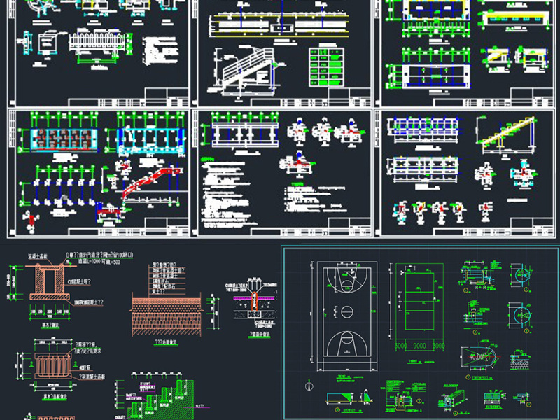 原创运动场<a href=https://www.yitu.cn/su/7872.html target=_blank class=infotextkey>地</a>篮<a href=https://www.yitu.cn/su/7816.html target=_blank class=infotextkey>球场</a>排<a href=https://www.yitu.cn/su/7816.html target=_blank class=infotextkey>球场</a><a href=https://www.yitu.cn/su/7321.html target=_blank class=infotextkey>羽毛</a><a href=https://www.yitu.cn/su/7816.html target=_blank class=infotextkey>球场</a>网<a href=https://www.yitu.cn/su/7816.html target=_blank class=infotextkey>球场</a>CAD