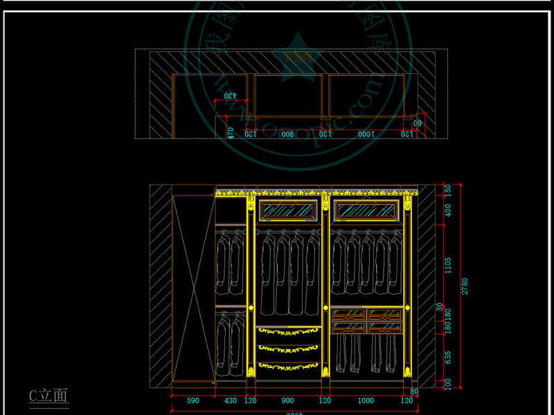 原创<a href=https://www.yitu.cn/su/7699.html target=_blank class=infotextkey>法式</a>经典<a href=https://www.yitu.cn/sketchup/yimaojian/index.html target=_blank class=infotextkey>衣帽间</a>CAD<a href=https://www.yitu.cn/su/7590.html target=_blank class=infotextkey>设计</a>深化<a href=https://www.yitu.cn/su/7937.html target=_blank class=infotextkey>图纸</a>-版权<a href=https://www.yitu.cn/su/7381.html target=_blank class=infotextkey>可商用</a>