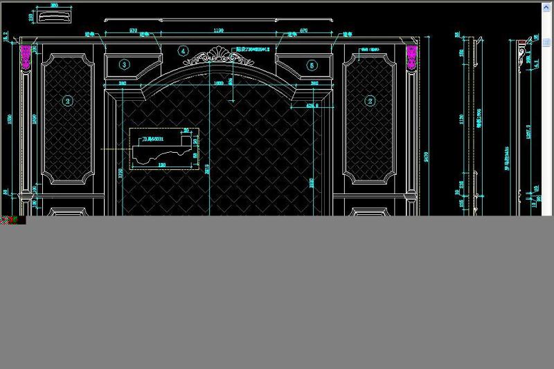 原创标准护墙板实木门门套CAD<a href=https://www.yitu.cn/su/7590.html target=_blank class=infotextkey>设计</a>