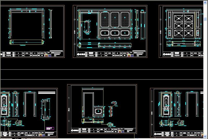 原创标准护墙板实木门门套CAD<a href=https://www.yitu.cn/su/7590.html target=_blank class=infotextkey>设计</a>