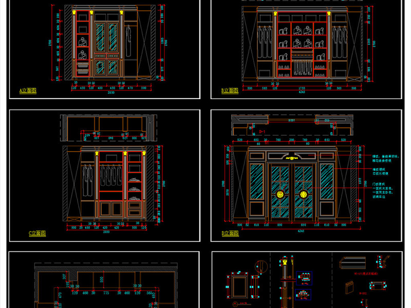 原创意式<a href=https://www.yitu.cn/su/7286.html target=_blank class=infotextkey>简约风</a>格<a href=https://www.yitu.cn/sketchup/yimaojian/index.html target=_blank class=infotextkey>衣帽间</a>CAD<a href=https://www.yitu.cn/su/7590.html target=_blank class=infotextkey>设计</a>深化<a href=https://www.yitu.cn/su/7937.html target=_blank class=infotextkey>图纸</a>-版权<a href=https://www.yitu.cn/su/7381.html target=_blank class=infotextkey>可商用</a>