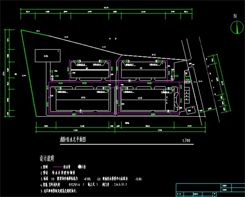 原创某<a href=https://www.yitu.cn/su/6852.html target=_blank class=infotextkey>厂区</a>消防CAD<a href=https://www.yitu.cn/su/7392.html target=_blank class=infotextkey>平面</a>图