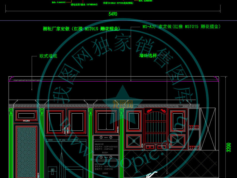 原创整木定制昆明<a href=https://www.yitu.cn/sketchup/zhanting/index.html target=_blank class=infotextkey>展厅</a>案例CAD深化拆单图库-版权<a href=https://www.yitu.cn/su/7381.html target=_blank class=infotextkey>可商用</a>