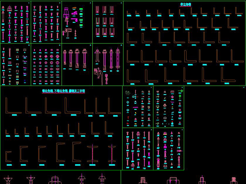 原创CAD建筑<a href=https://www.yitu.cn/sketchup/wujin/index.html target=_blank class=infotextkey>五金</a>构件图库大全膨胀<a href=https://www.yitu.cn/su/7574.html target=_blank class=infotextkey>螺栓</a>螺丝-版权<a href=https://www.yitu.cn/su/7381.html target=_blank class=infotextkey>可商用</a>