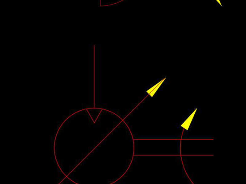 原创液压气动图形符号CAD