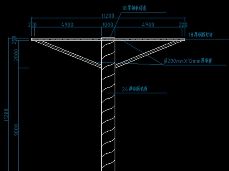 原创<a href=https://www.yitu.cn/su/7676.html target=_blank class=infotextkey>户外</a><a href=https://www.yitu.cn/sketchup/guanggaopai/index.html target=_blank class=infotextkey><a href=https://www.yitu.cn/su/7530.html target=_blank class=infotextkey>广告牌</a></a>CAD结构图