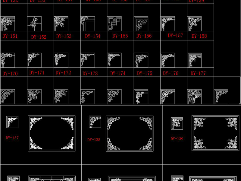 原创2018新款全套<a href=https://www.yitu.cn/su/5628.html target=_blank class=infotextkey>水</a>刀拼<a href=https://www.yitu.cn/sketchup/huayi/index.html target=_blank class=infotextkey>花</a>CAD图库-版权<a href=https://www.yitu.cn/su/7381.html target=_blank class=infotextkey>可商用</a>