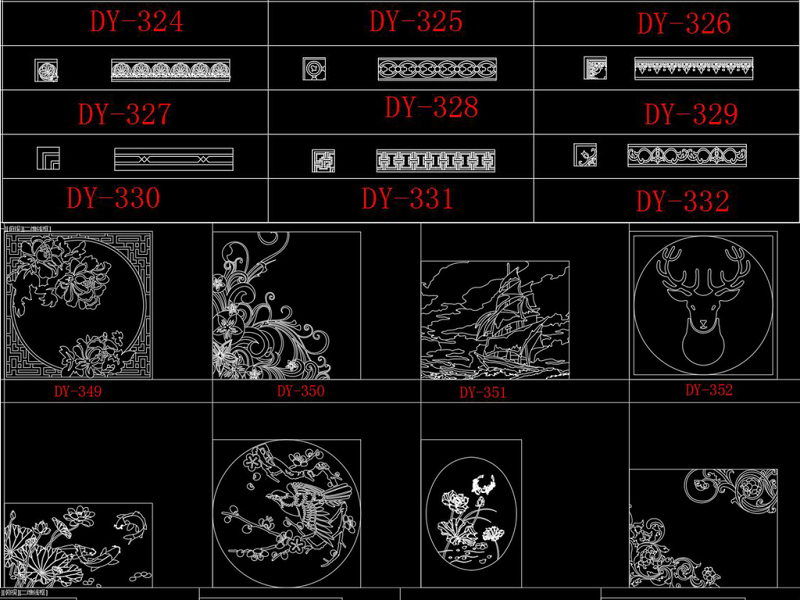 原创2018新款全套<a href=https://www.yitu.cn/su/5628.html target=_blank class=infotextkey>水</a>刀拼<a href=https://www.yitu.cn/sketchup/huayi/index.html target=_blank class=infotextkey>花</a>CAD图库-版权<a href=https://www.yitu.cn/su/7381.html target=_blank class=infotextkey>可商用</a>