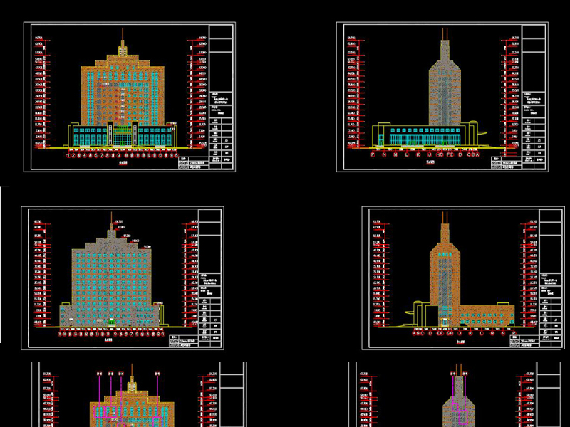 原创全套建筑幕墙CAD施工图-版权<a href=https://www.yitu.cn/su/7381.html target=_blank class=infotextkey>可商用</a>