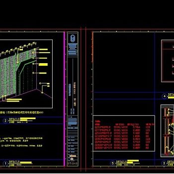 原创轻钢龙骨石膏板隔墙CAD-版权可商用