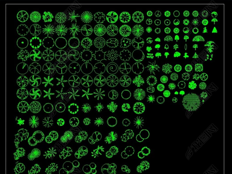 原创园林景观CAD图库大全-版权<a href=https://www.yitu.cn/su/7381.html target=_blank class=infotextkey>可商用</a>