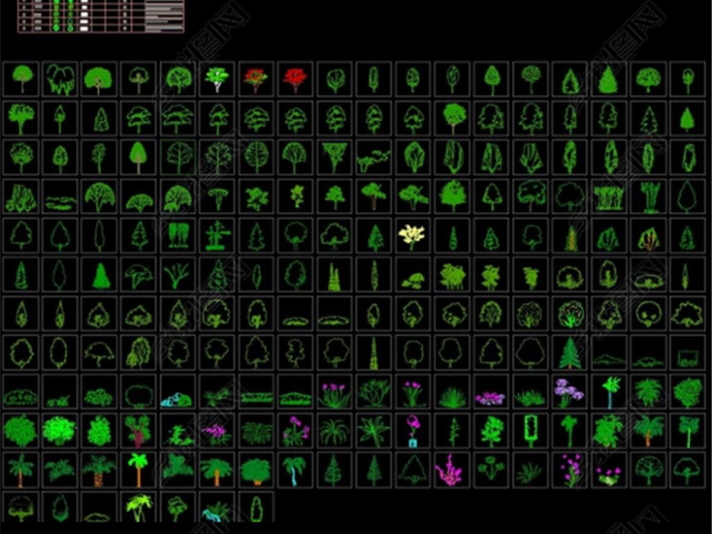 原创园林景观CAD图库大全-版权<a href=https://www.yitu.cn/su/7381.html target=_blank class=infotextkey>可商用</a>