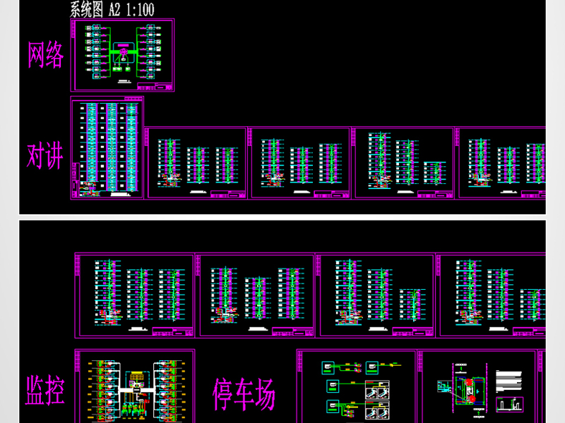 原创大型综合<a href=https://www.yitu.cn/su/7987.html target=_blank class=infotextkey>小区</a>弱电智能化工程CAD深化施工全套<a href=https://www.yitu.cn/su/7937.html target=_blank class=infotextkey>图纸</a>-版权<a href=https://www.yitu.cn/su/7381.html target=_blank class=infotextkey>可商用</a>