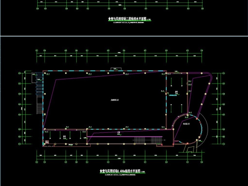 原创二层<a href=https://www.yitu.cn/sketchup/xuexiao/index.html target=_blank class=infotextkey>学校</a>食堂与风雨<a href=https://www.yitu.cn/su/7816.html target=_blank class=infotextkey>球场</a>全套<a href=https://www.yitu.cn/su/5628.html target=_blank class=infotextkey>水</a>电图-版权<a href=https://www.yitu.cn/su/7381.html target=_blank class=infotextkey>可商用</a>