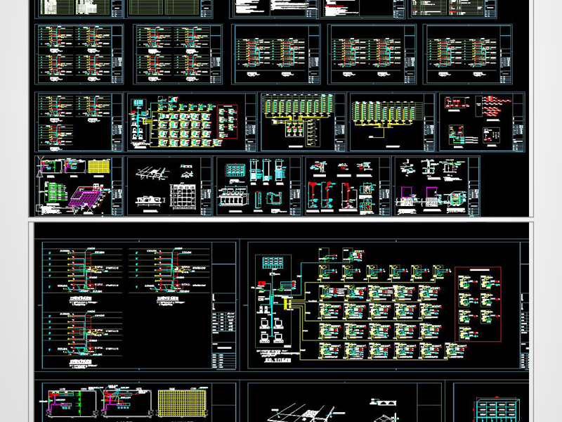 原创弱电系统图大样图弱电CAD-版权<a href=https://www.yitu.cn/su/7381.html target=_blank class=infotextkey>可商用</a>