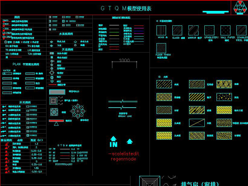 原创CAD<a href=https://www.yitu.cn/su/7590.html target=_blank class=infotextkey>设计</a>标准图例填充图案电器<a href=https://www.yitu.cn/su/7656.html target=_blank class=infotextkey>插座</a>开关-版权<a href=https://www.yitu.cn/su/7381.html target=_blank class=infotextkey>可商用</a>