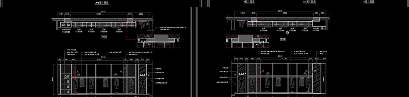 原创时尚女装店CAD施工图3DMAX-版权<a href=https://www.yitu.cn/su/7381.html target=_blank class=infotextkey>可商用</a>