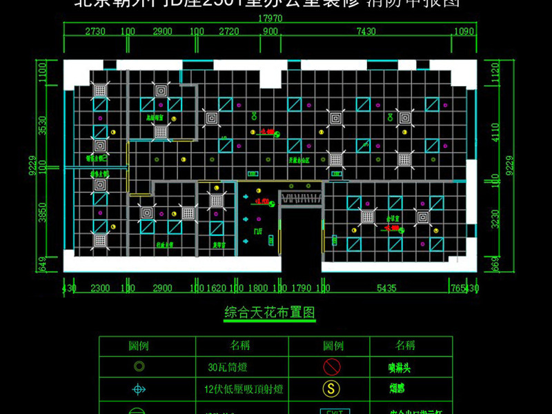 原创CAD消防图—整套消防报批图-版权<a href=https://www.yitu.cn/su/7381.html target=_blank class=infotextkey>可商用</a>